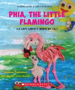 Little Flamingo Searches for Food