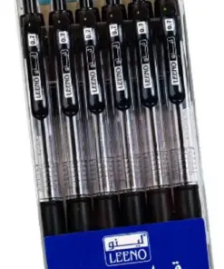 اقلام حبر 0.7 مم أسود - عدد 12 قلم
