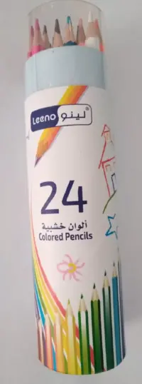 ألوان خشبية 24 لون