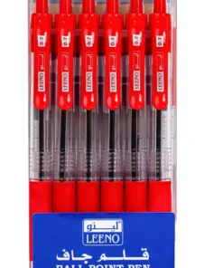 اقلام حبر 0.7 مم أحمر - عدد 12 قلم