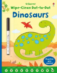 WIPE-CLEAN DOT TO DOT DINOSAURS