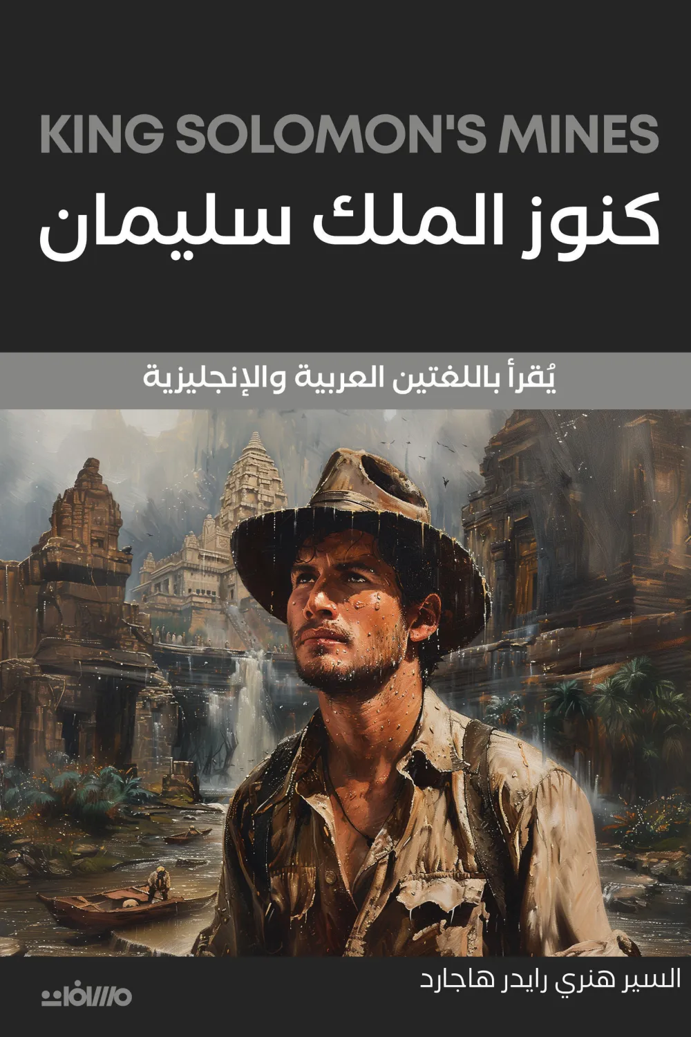 كنوز الملك سليمان, هنري رايدر هاجارد, رواية مغامرة, نسخة ثنائية اللغة, عربي إنجليزي, رواية كلاسيكية, أدب ناشئين, عصير الكتب