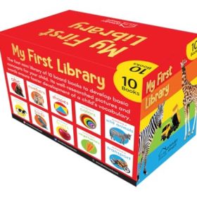 My First Library: Boxset of 10 Board Books for Kids