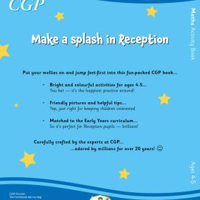 Maths activity book for ages 4-5 (reception): perfect for learning at home