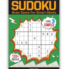 Sudoku - Brain Games For Smart Minds Level 3 Complex : Brain Booster Puzzles for Kids, 120+ Fun Games