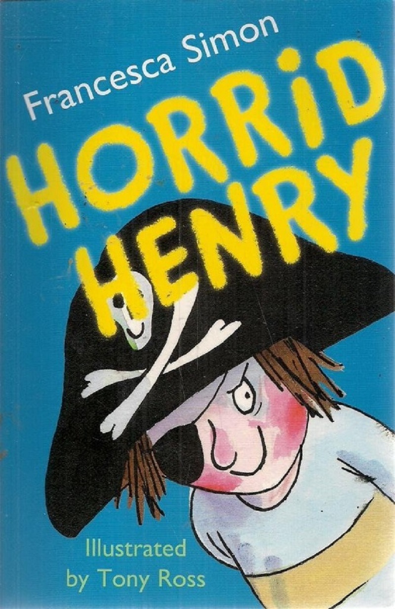 Horrid Henry, Francesca Simon, funny children's book, chapter book for early readers, sibling rivalry, school mischief, naughty boy story, kids humor book, Knowledge Wave Publishing