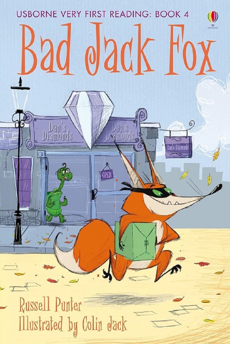 Very First Reading Bad Jack Fox, Russell Punter, Colin Jack, Usborne Publishing, 9781409572084, children's book, early reader, beginner reading, fox story, reading skills, ages 3-5, picture book, educational, phonics, adventure