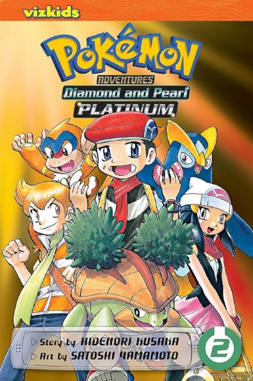 Pokémon Adventures Diamond and Pearl Platinum Vol 2, Hidenori Kusaka, Viz Media, 9781421538174, Pokémon manga, Sinnoh region, Team Galactic, Mt. Coronet, Pearl Diamond Lady Berlitz, Pokémon Contests, Roserade, children's manga, English Pokémon book, Pokémon graphic novel