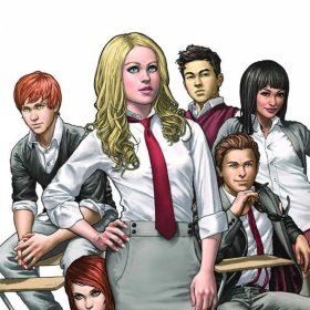 Morning Glories Volume 1, Nick Spencer, Joe Eisma, Image Comics, 9781607063070, 1607063077, Morning Glories comic, dark academia graphic novel, mystery comics, horror comics, teen thriller comic, Morning Glory Academy, graphic novel volume 1, sci-fi comic series, English comics