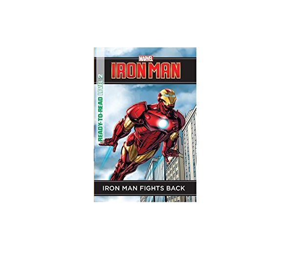 Iron Man Fights Back (Level 2), Marvel early reader, Level 2 reader, Iron Man book for kids, beginner reading books, Marvel villains, children reading confidence, superhero early reader, Knowledge Wave Publishing